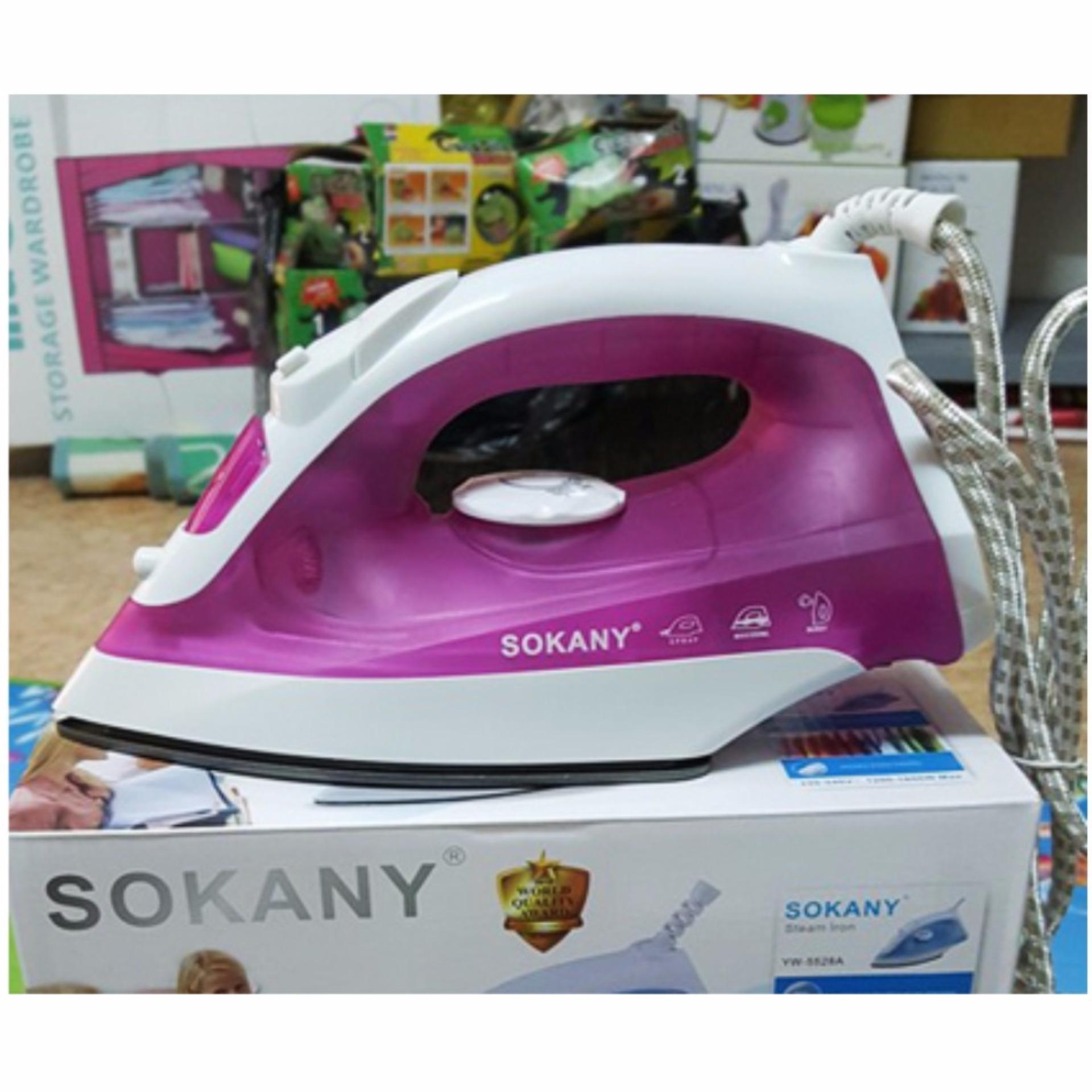 Bàn là hơi nước sokany es-198a tiện dụng- bàn ủi cầm tay hơi nước