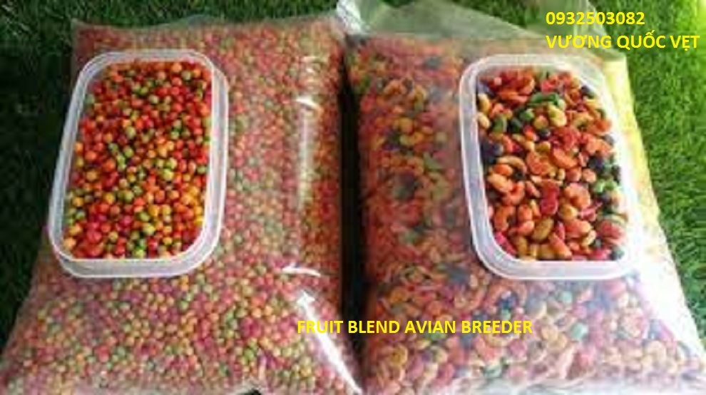 Hạt trái cây cho chim Fruitblend Avian - Zupreem gói lẻ 200g