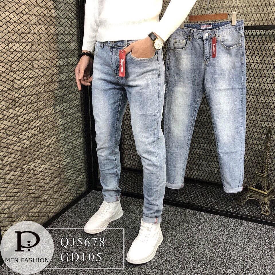 [HCM]quần jean nam mẫu mới 2019 phối wash rách xước sành điệu JT1