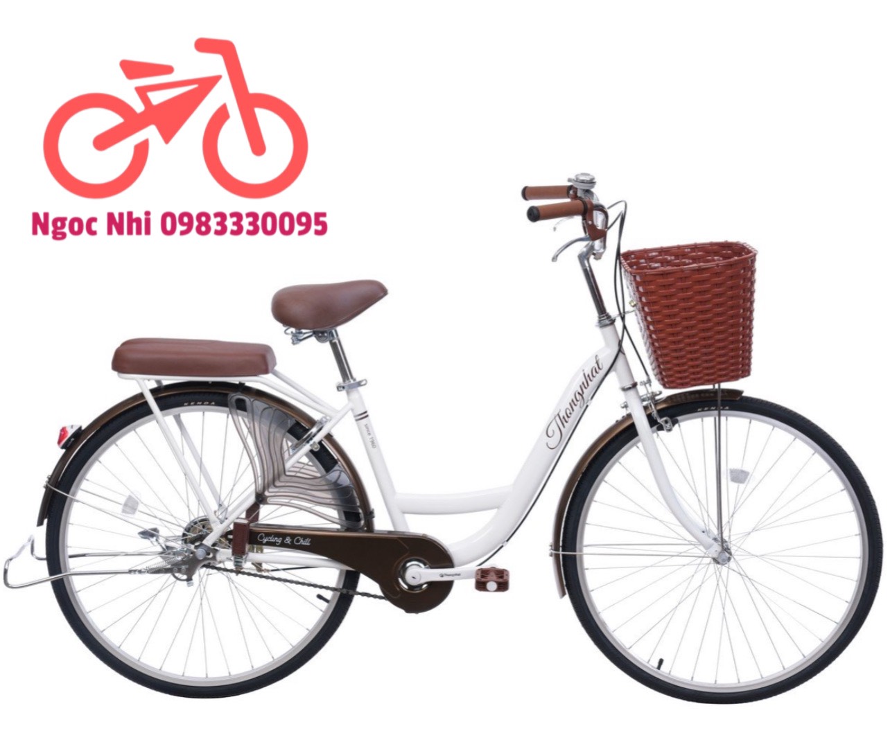 Xe đạp Mini Thống Nhất New 24 26 inch, chính hãng bảo hành 3 năm.