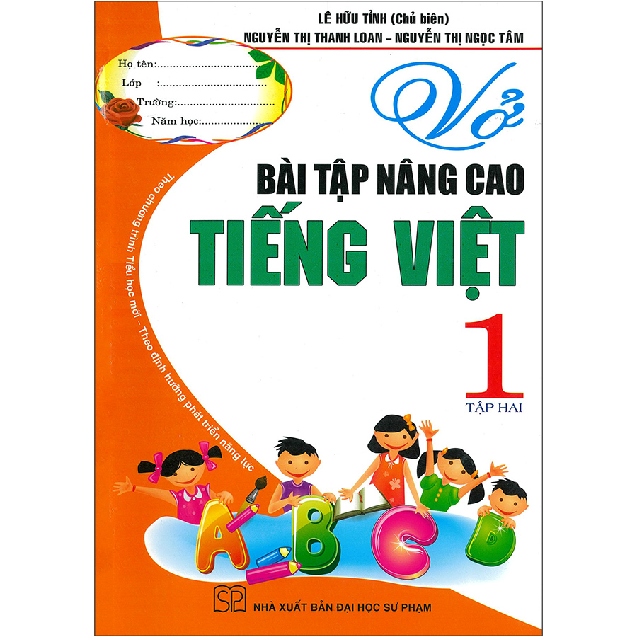 Vở bài tập nâng cao tiếng việt lớp 1 - Tập 2