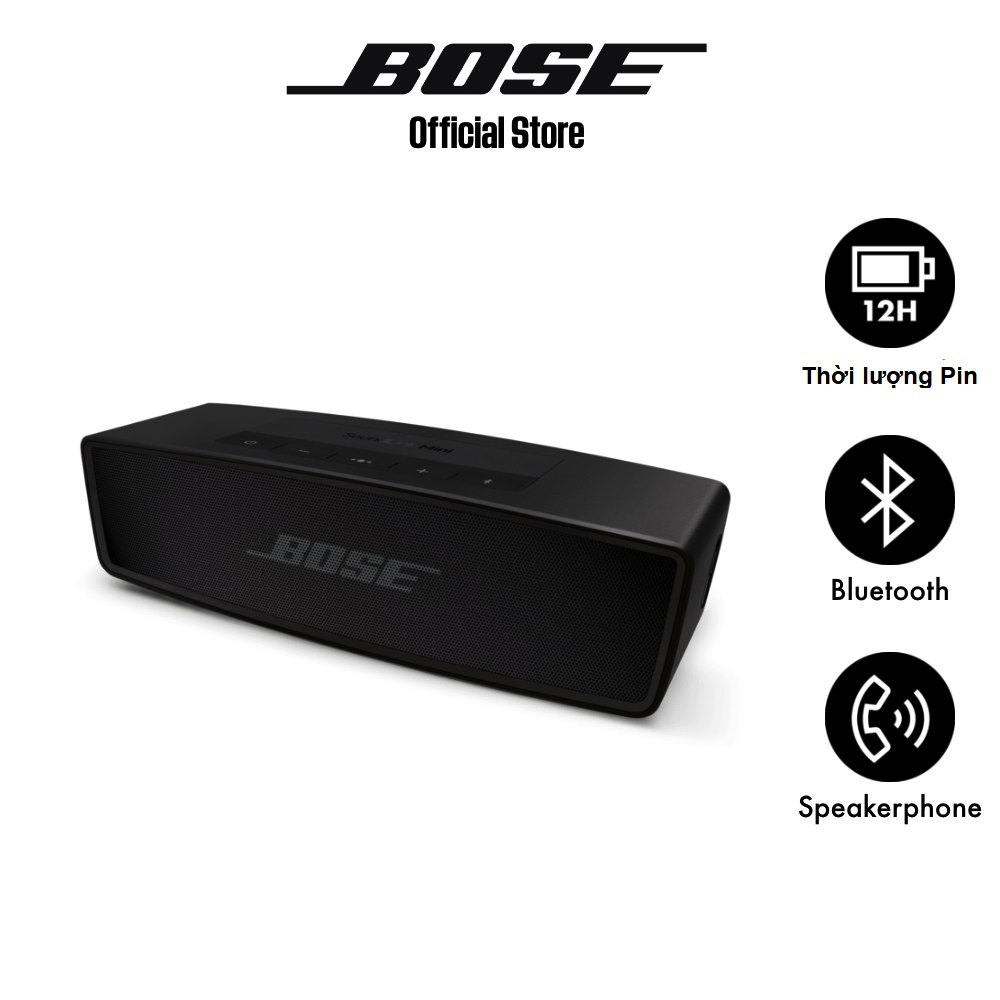 SoundLink Mini II Special Edition [CHÍNH HÃNG | TRẢ GÓP 0%] Loa Bose Soundlink Mini II SE | Kết Nối Bluetooth | Nhỏ Gọn | Âm Thanh Lớn, Âm Trầm Sâu | Cổng Sạc USB-C | PIN 12h