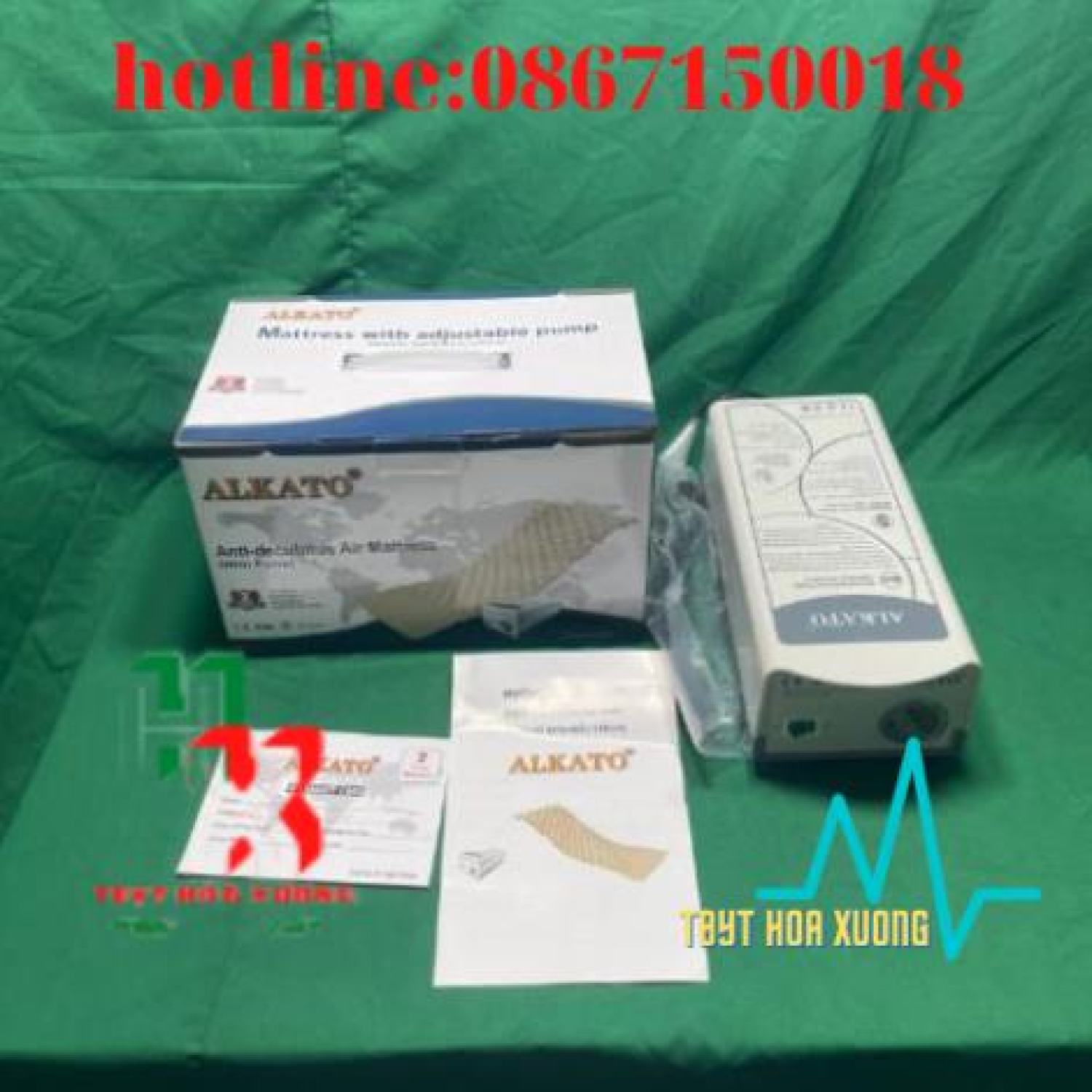 Đệm hơi chống loét ALKATO HF6P01 - Nệm hơi chống loét cho người bệnh