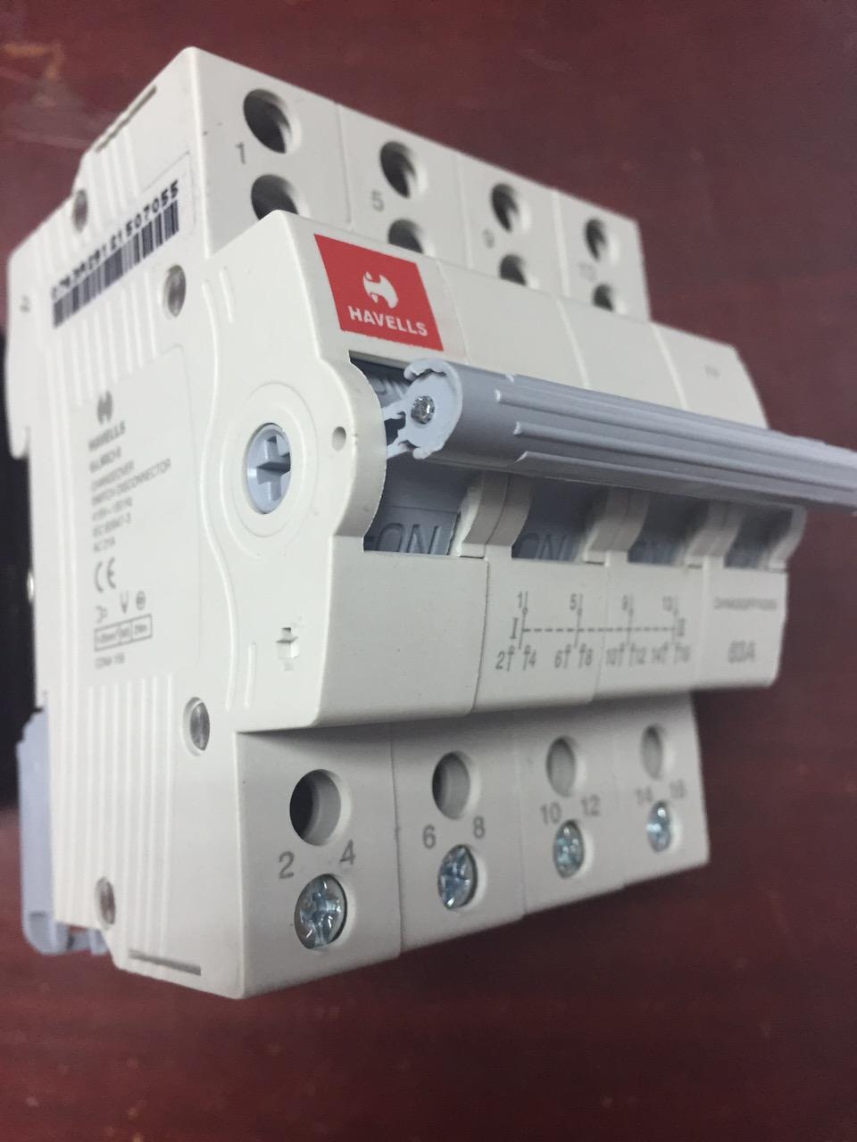 Cầu dao đảo chiều -2p & 4p havells ấn độ