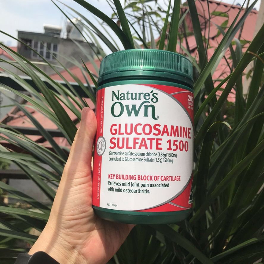 Viên uống hỗ trợ xương khớp Nature's Own - Glucosamine 1500 (200 viên)