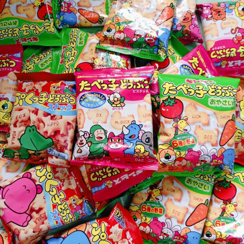 Bánh quy hình thú Ginbis Nhật Bản gói 27g