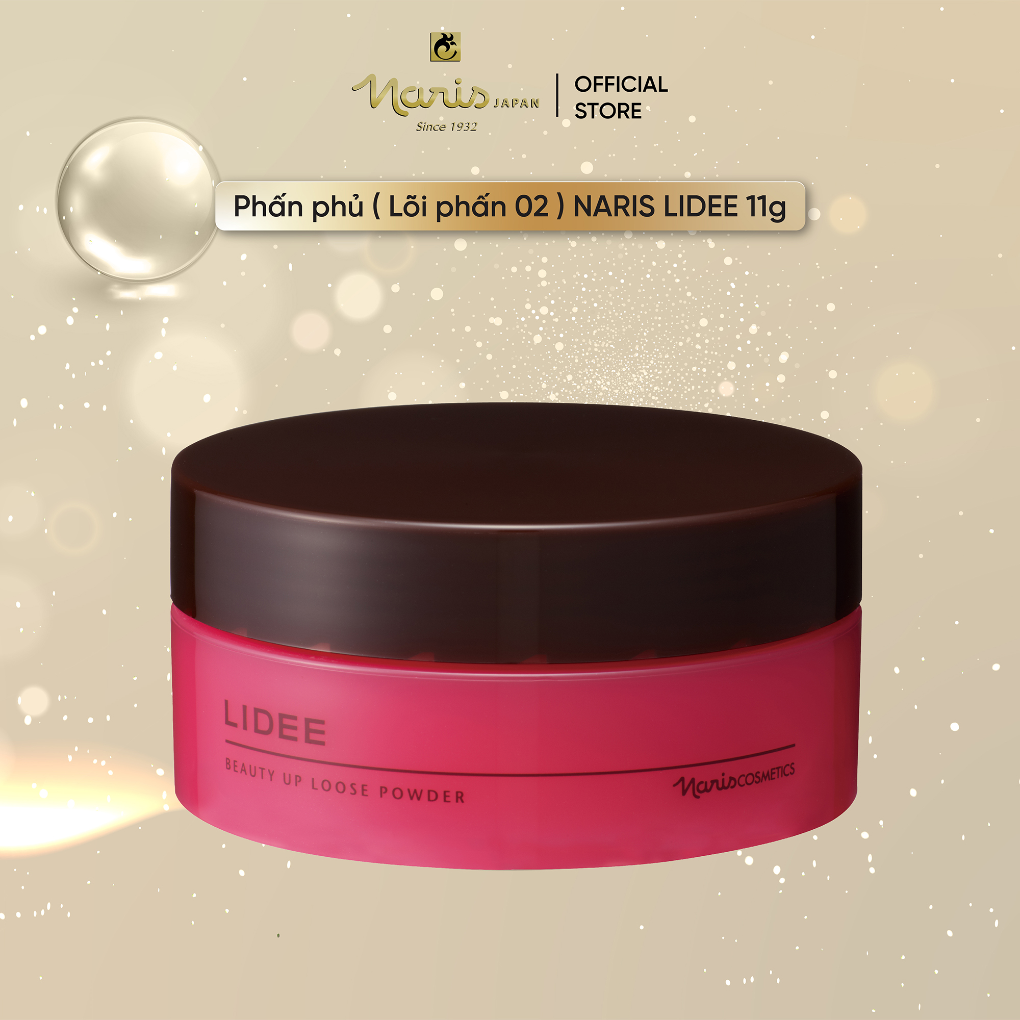 Lidee powder veil 02 - phấn phủ dạng bánh
