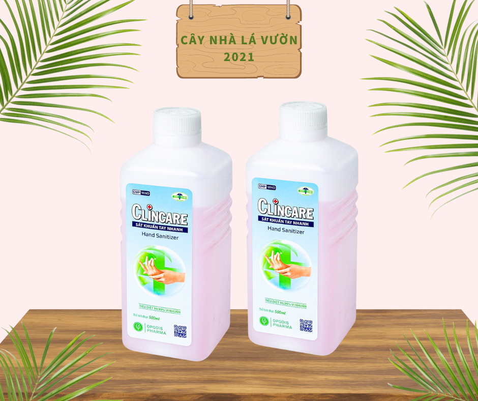 Dung Dịch Sát Khuẩn Nhanh Clincare 500ml