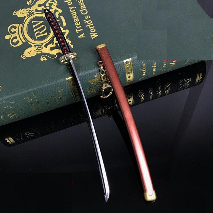 ( nhiều mẫu ) Mô hình Tanjiro B Hà Phong Viêm Thủy móc khóa kiếm Kimetsu no Yaiba Thanh gươm diệt quỷ trụ cột dài 22cm