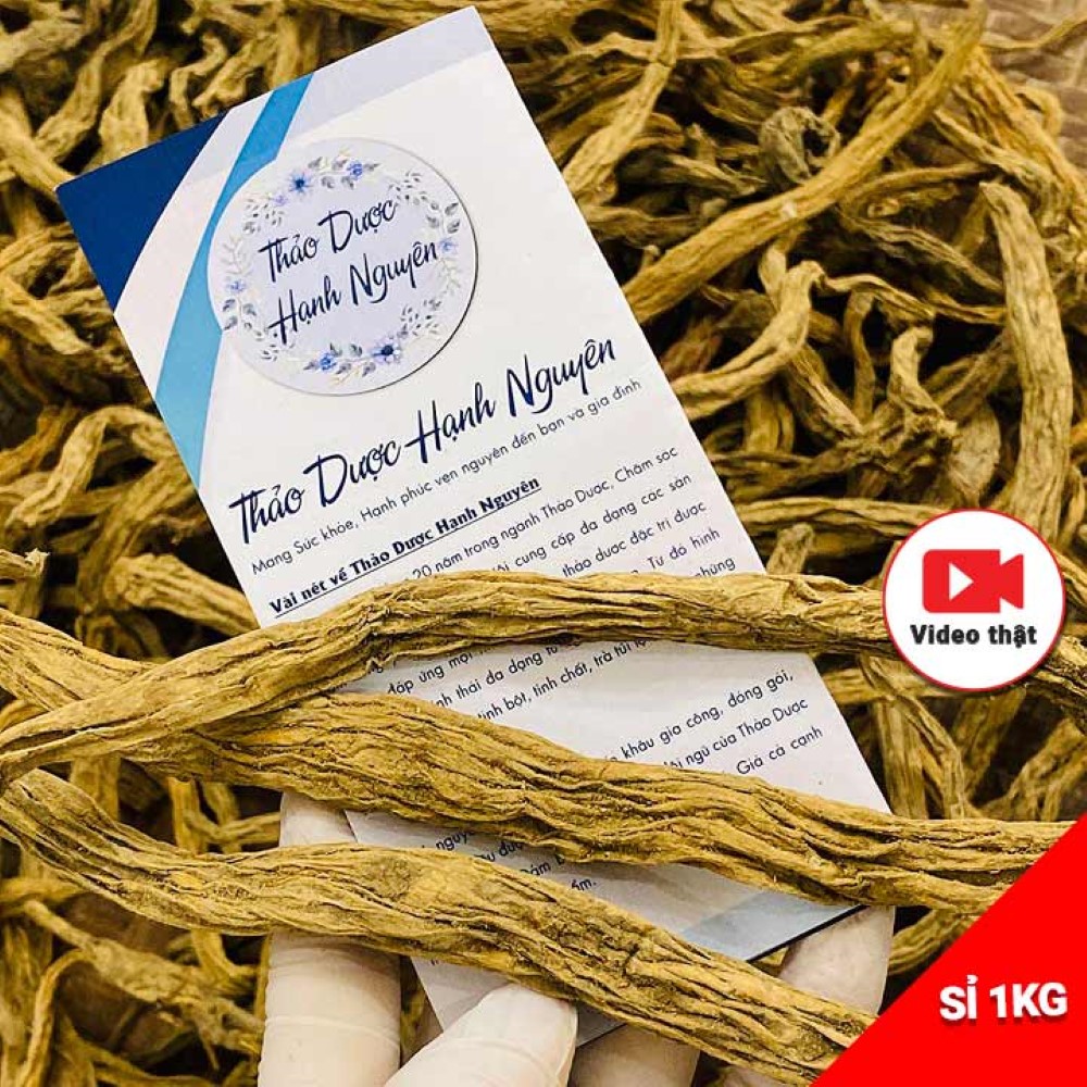 Bách bộ khô sạch 1kg hỗ trợ trị ho, giun, sát trùng