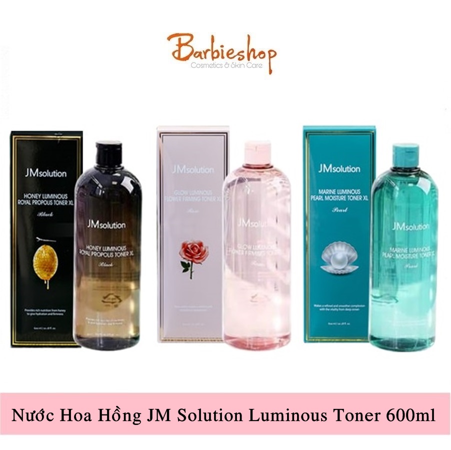 Nước Hoa Hồng JM Solution Luminous Toner 600ml