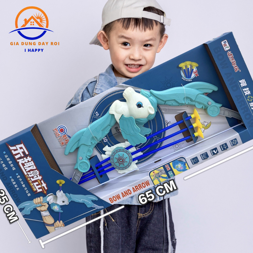 Cung tên thể thao cho bé, đồ chơi cho bé trai, đồ chơi bắn cung cho bé