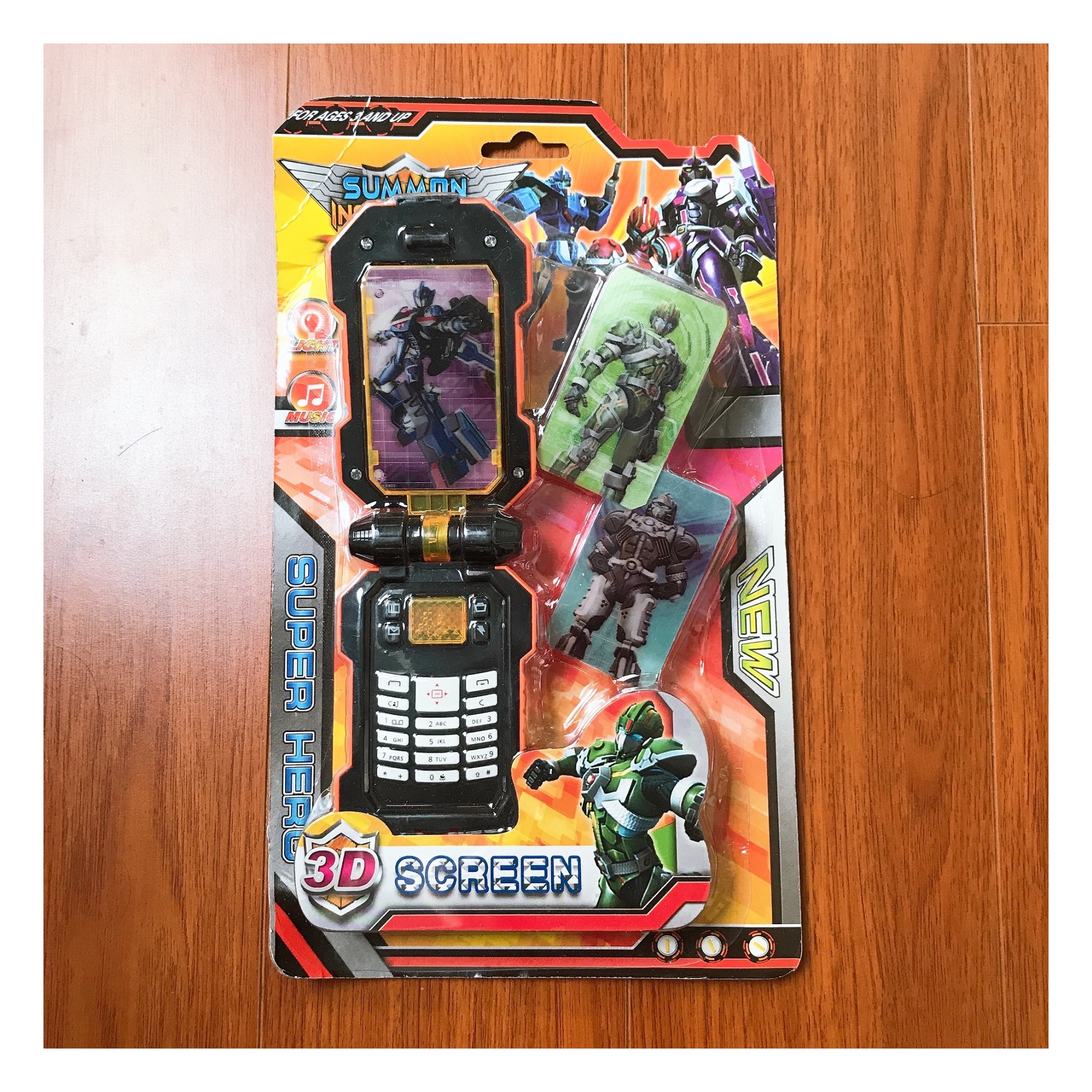 Siêu khuyến mãi ⚡ Điện thoại siêu nhân biến hình phát nhạc, nhiều hình dễ thương, chất lượng, giá rẻ