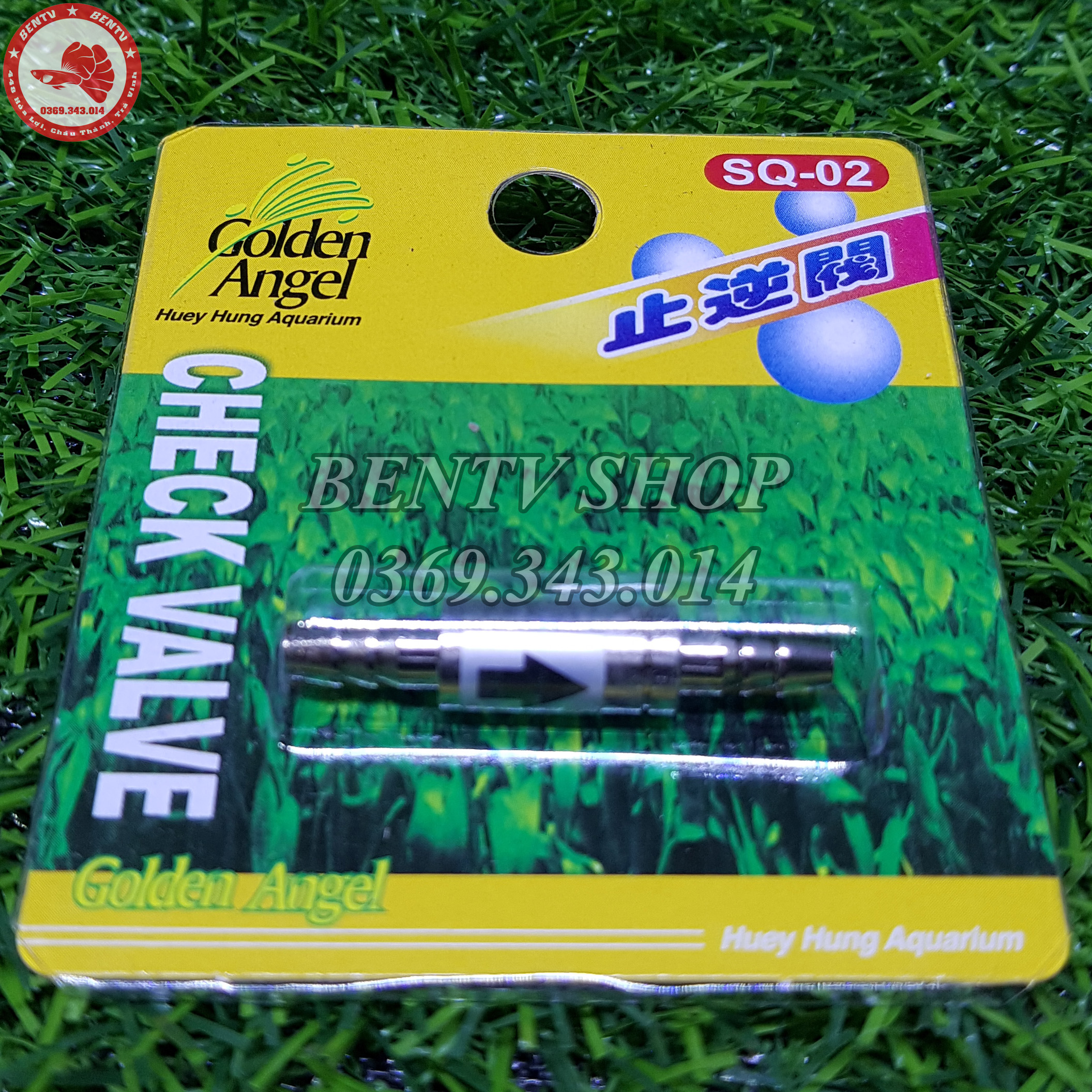 Van 1 Chiều Inox - Gắn Sủi Oxy CO2 Cho Hồ Thủy Sinh