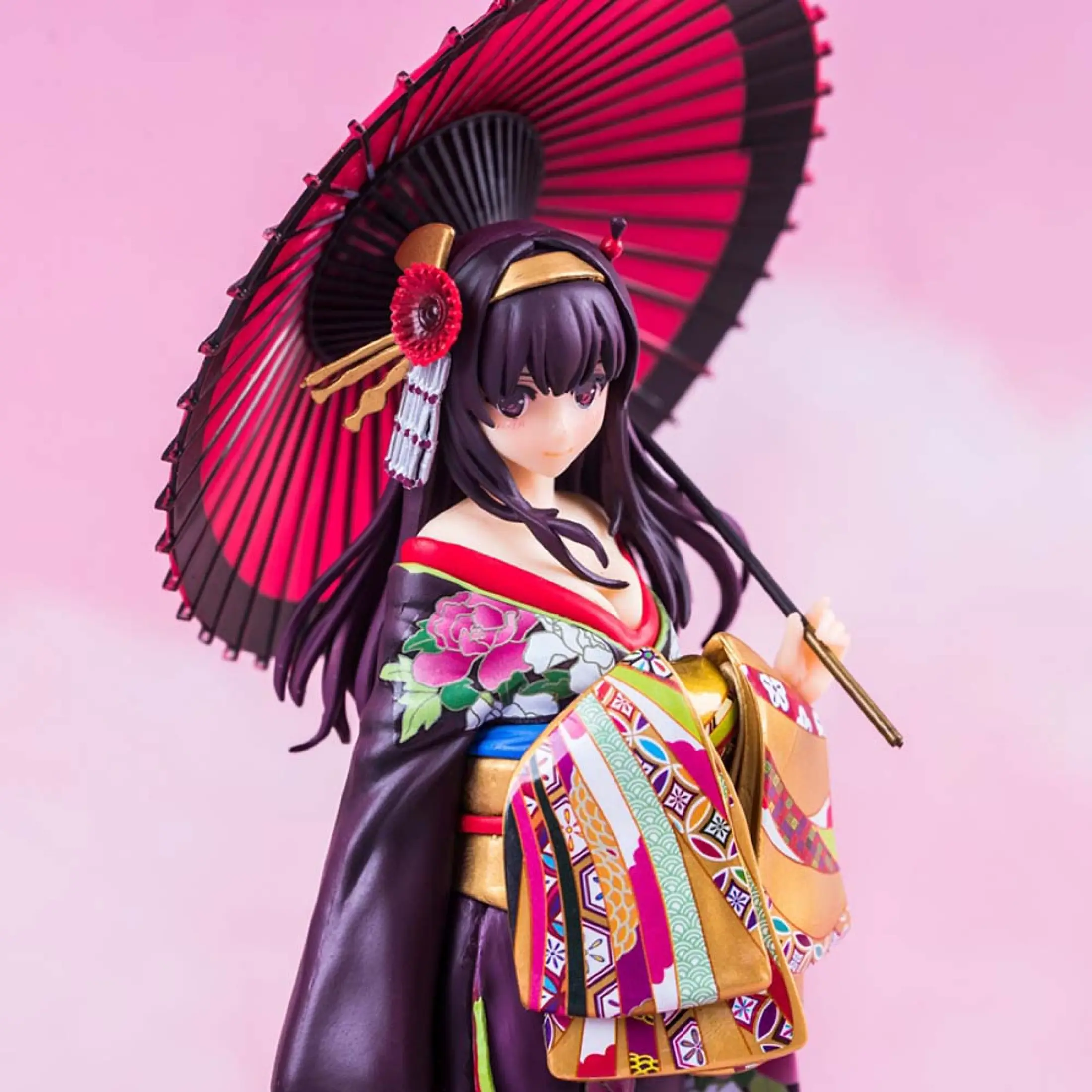 Hadiah Mainan Anime Jepang Kimono Desktop Dekorasi Tokoh Mainan