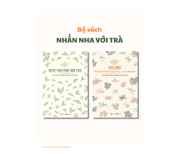 Bộ sách Nhẩn nha với trà