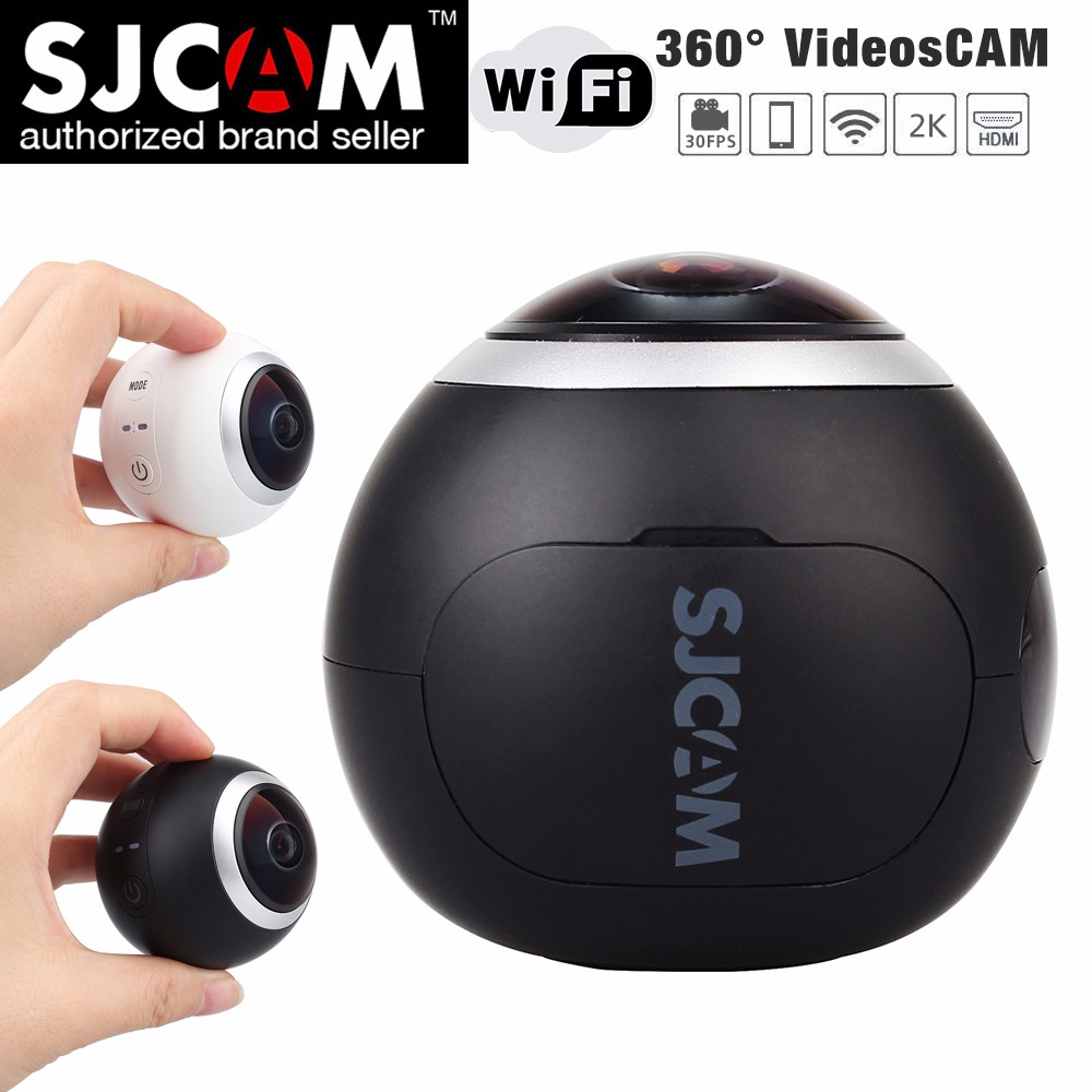 Camera hành trình SJCAM SJ360 kiểu dáng hình cầu đặc biệt với góc quan sát