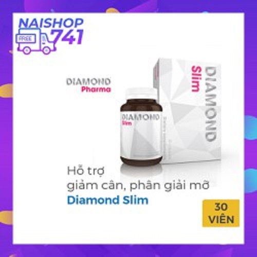 Viên uống trắng da, giảm nám Diamond Beauty USA, Hộp 30 viên