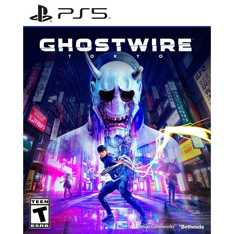 Đĩa game ps5 ghostwire tokyo standard edition hệ us