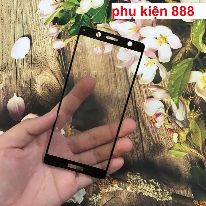 Miếng dán kính cường lực cho Sony Xperia XZ2 Compact Full màn Glass CL301