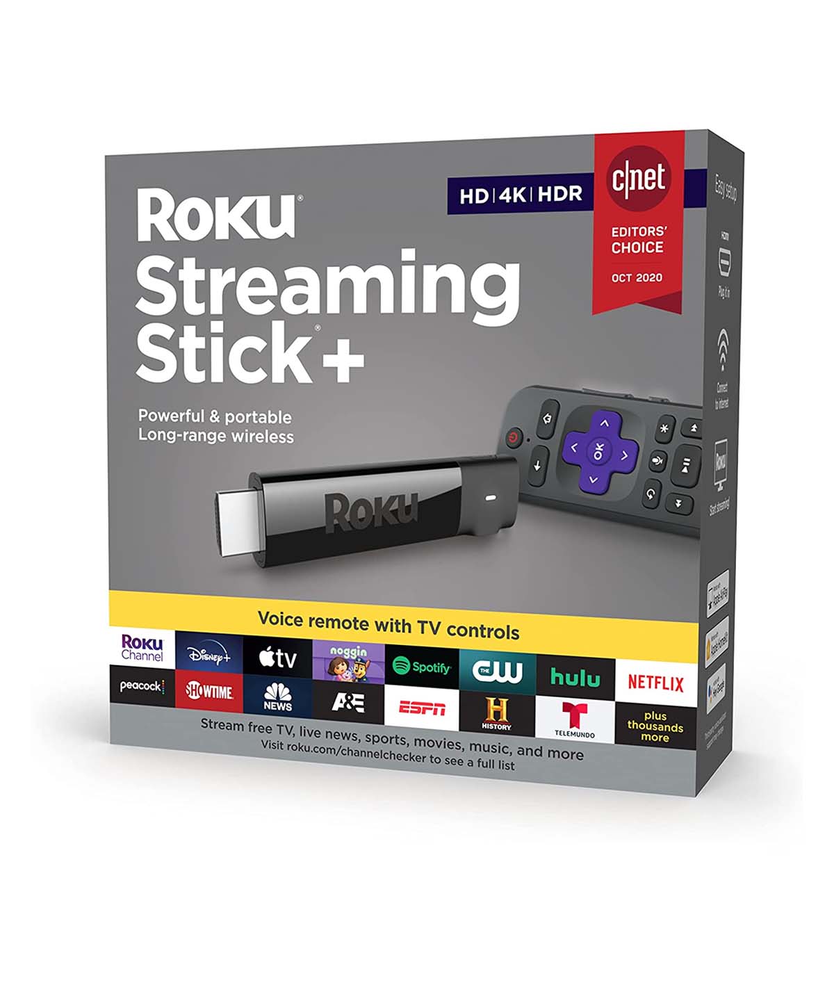 Thiết bị Roku Streaming Stick+ - Hàng nhập khẩu Mỹ