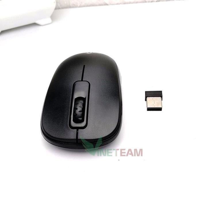 Chuột quang không dây forter v189 kèm pin Tcbest alkaline AA trị giá 15k