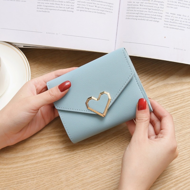 Ví nữ mini khóa trái tim