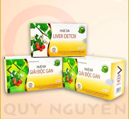 Trà huệ đà quy nguyên - giải độc gan huệ đà