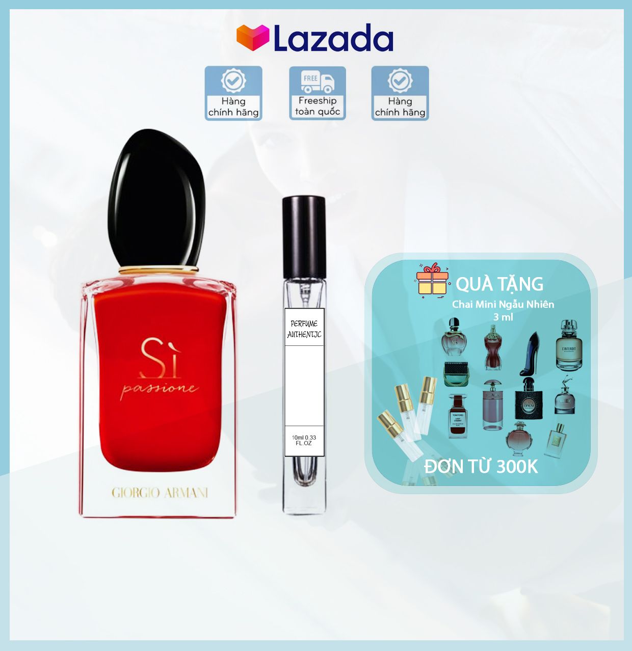 [chai chiết] Nước hoa nữ Giorgio Armani Sì Passione