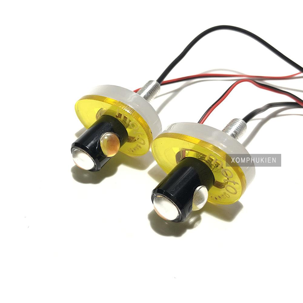 [HCM]Bộ Xi Nhan Led Multi Có Viền Led [ màu Vàng ]