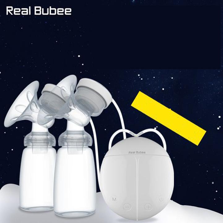 Máy hút sữa mẹ - Máy hút sữa dùng điện đôi - Real Bubee sản xuất theo dây chuyền hiên đại