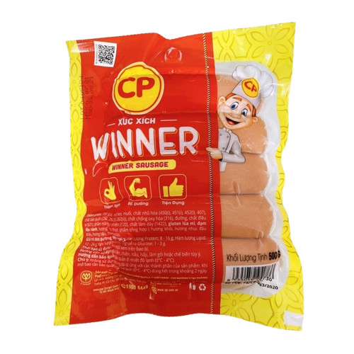 Xúc xích cp winner 500g hàng loại 1