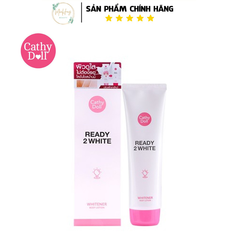 Kem dưỡng trắng da body ready 2 white cathy doll 150ml