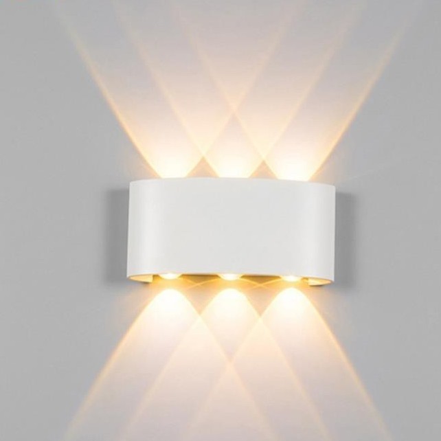 Đèn Led hắt tường trong nhà ngoài trời 2 bóng 4 bóng 6 bóng 8 bóng Led