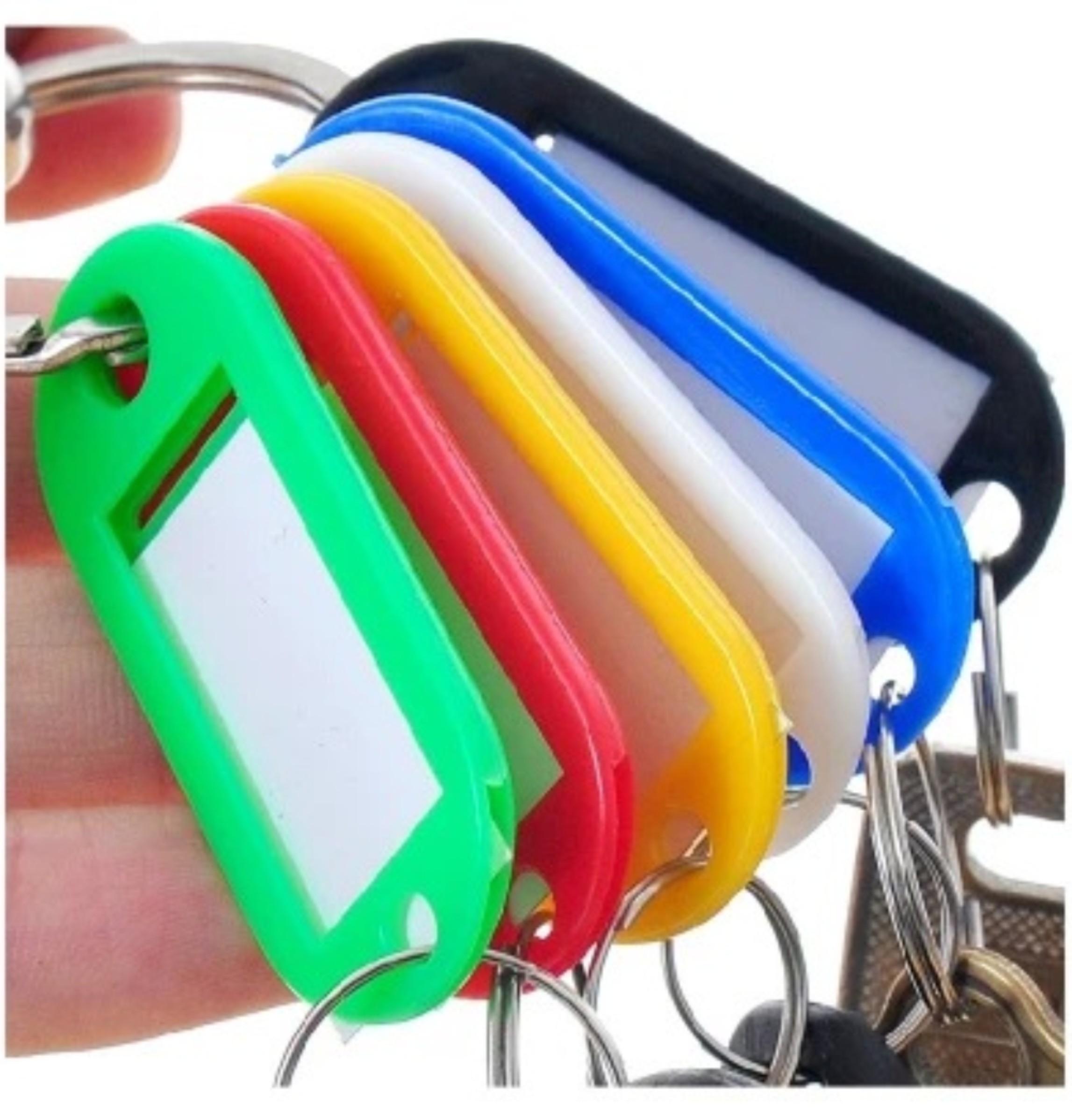 Thẻ quản lý ,ghi số móc đeo chìa khóa. gói 30 cái