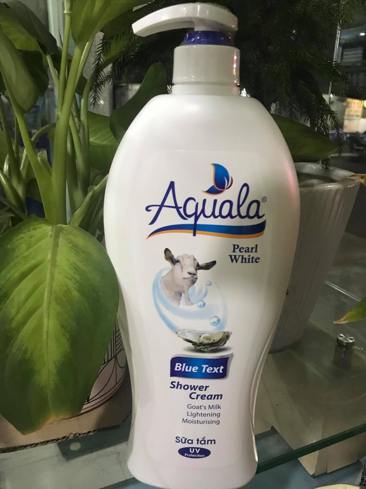 Sữa Tắm Aquala Tinh Chất Sữa Dê, Ngọc Trai Chai 1,2 Lit, Dưỡng Ẩm, Da Mềm Mại, Trắng Sáng, Bách hóa Minh Anh