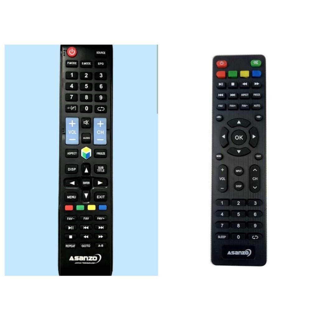 Điều khiển ASANZO cho Tivi Smart.