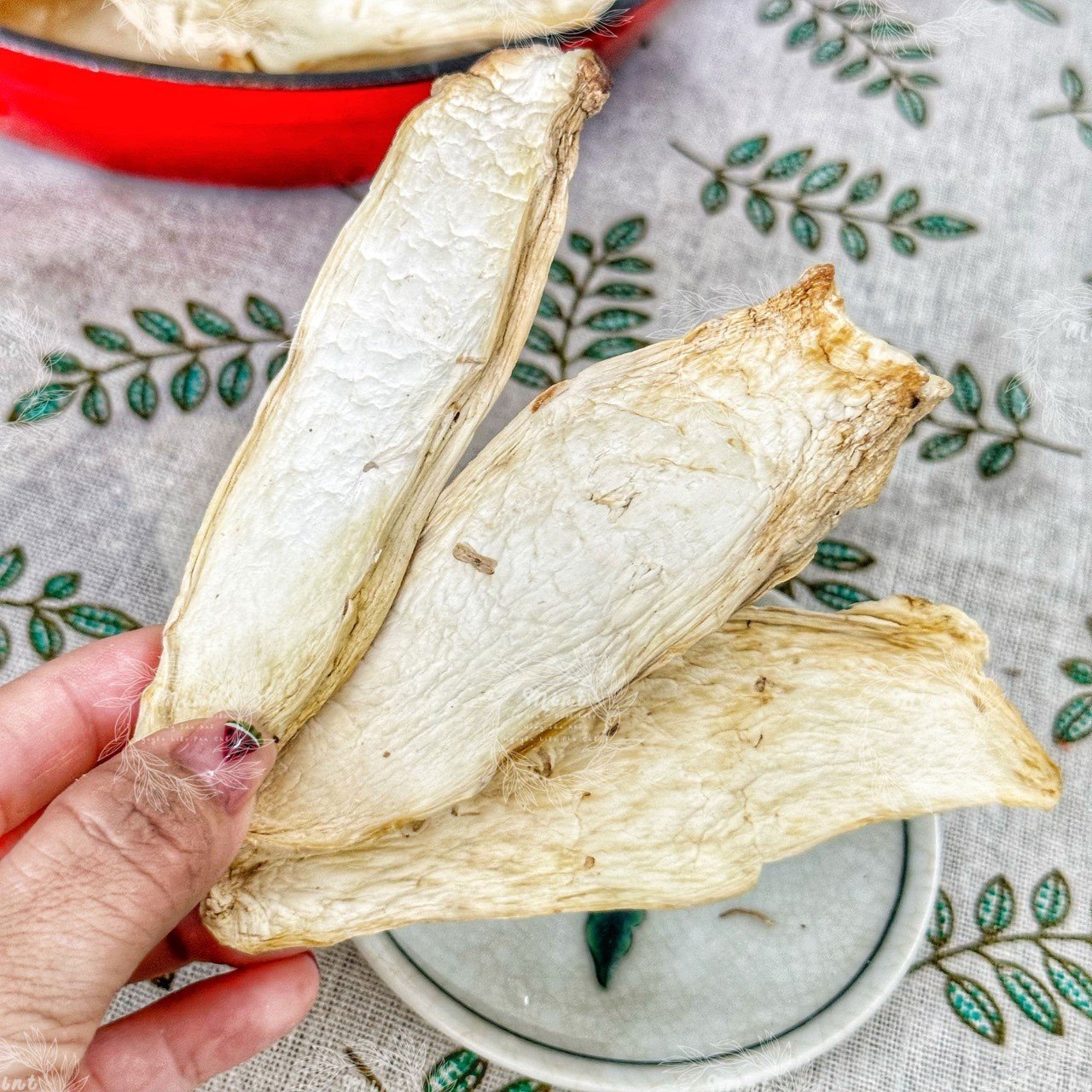 Nấm gan bò vàng sấy khô - túi 100gr