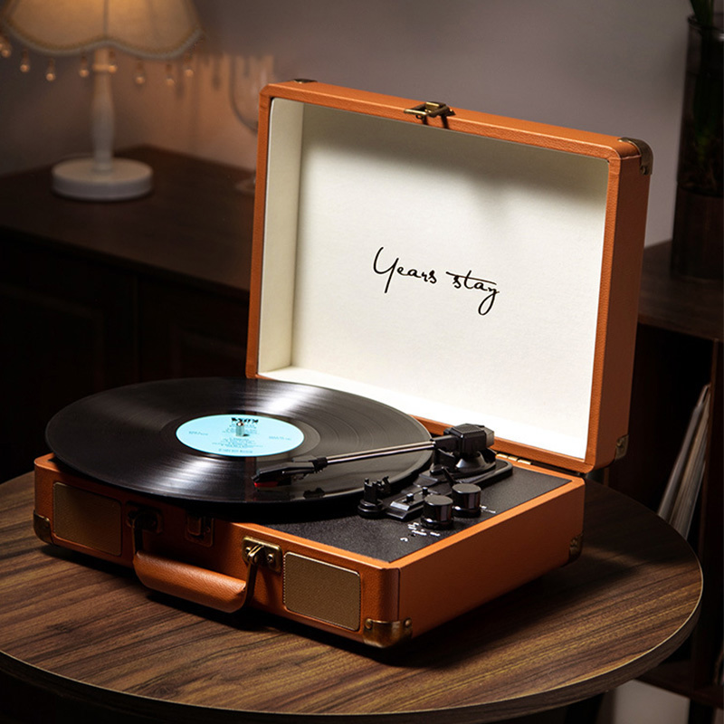  Middix máy hát đĩa than vinyl record đĩa than nhạc xưa máy đĩa than cổ điển vinyl record player vỏ não Với máy nghe nhạc Bluetooth quà tặng ngày lễ 