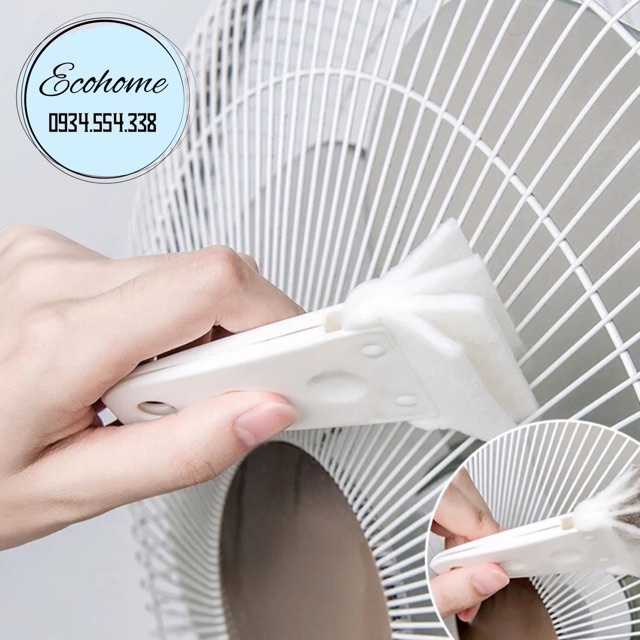 Ecohome Chổi Lau Lồng Quạt, Vệ Sinh Khe Kẽ Bàn Phím