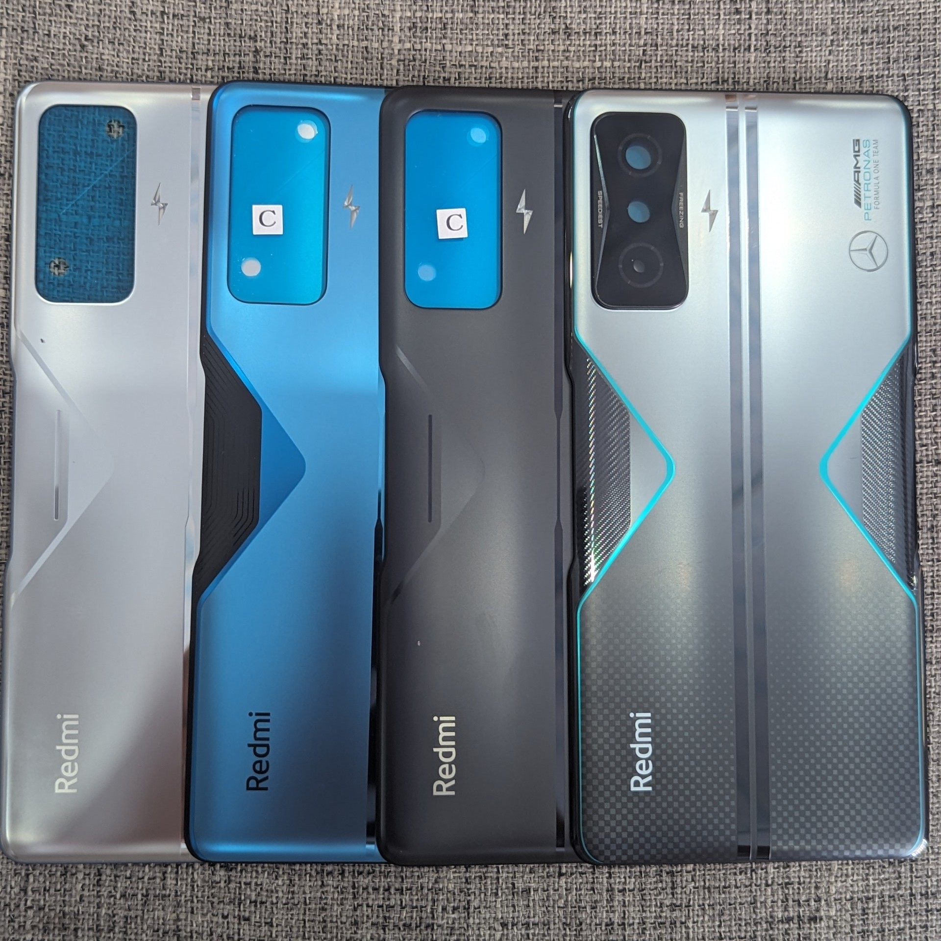 Bộ vỏ sườn nắp lưng zin cho redmi k50 gaming poco f4 gt