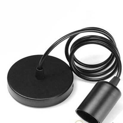 [HCM]Bộ đế ốp đèn thả đui nhựa dây ?dài 1 mét