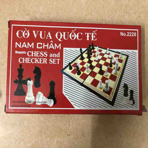 Bộ cờ vua quốc tế nam châm