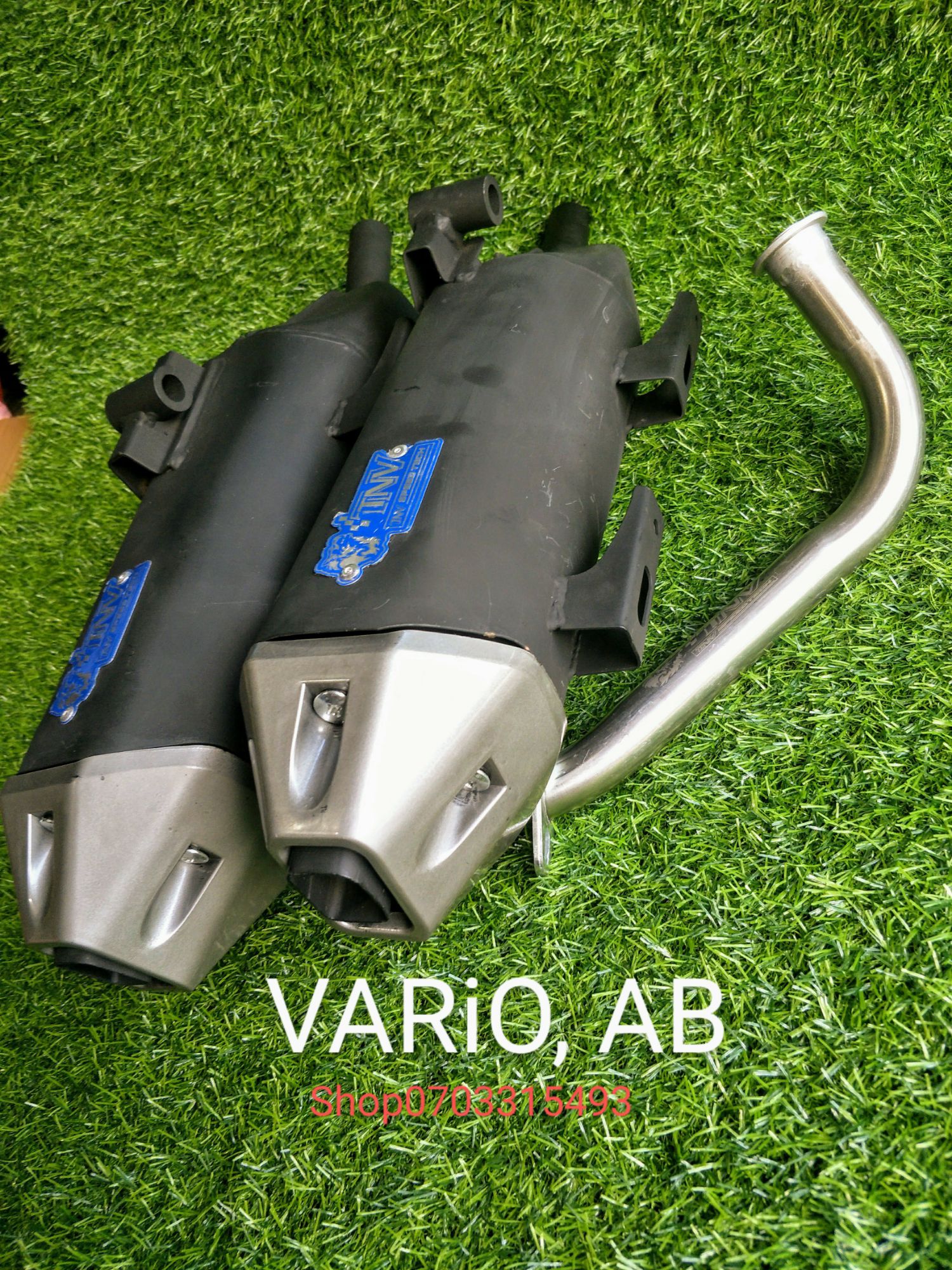 [HCM ]   PÔ TNV CỔ INOX RỜI GẮN CÁC DÒNG XE GA VARIO, VARIO.AB SH MODE....