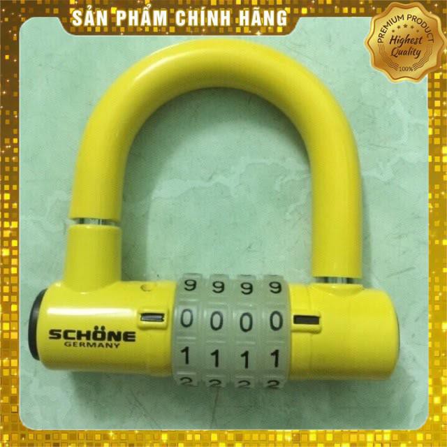 Khoá chống trộm Schone số dạ quang