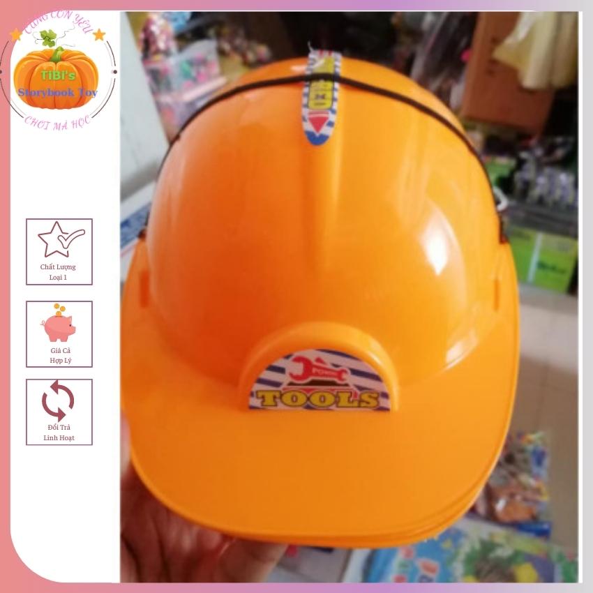 Mũ công nhân, mũ kỹ sư cho bé, nón công nhân, nón kĩ sư cho bé 2-5 tuổi