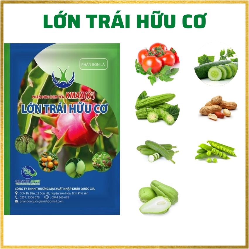 Combo phân bón siêu lớn trái QG06-10 Quốc Gia Xanh 10 gói 25g,Phân bón hữu cơ,phân bón,phân bón cây ăn trái ,phân bón lá siêu lớn trái,phân bón kích thích trái lớn,phân bón nuôi trái, phân bón trái to.Tặng gói16k