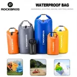 ROCKBROS Waterproof Bag Roll Top Mutifunction Dry Bag Shoulder Backpack Outdoor Travel Bucket Bag Ocean Pack