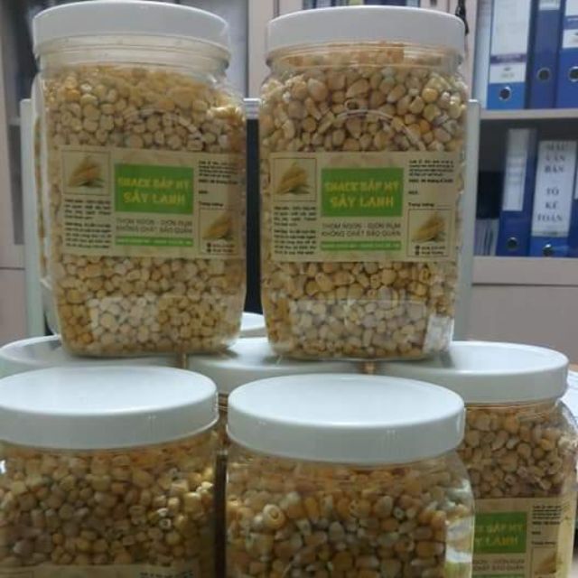 Ngô (bắp) sấy lạnh giòn ngọt siêu ngon hộp 250g (bếp huế) cam kết hàng đúng mô tả chất lượng đảm bảo an toàn đến sức khỏe người sử dụng đa dạng mẫu mã màu sắc kích cỡ