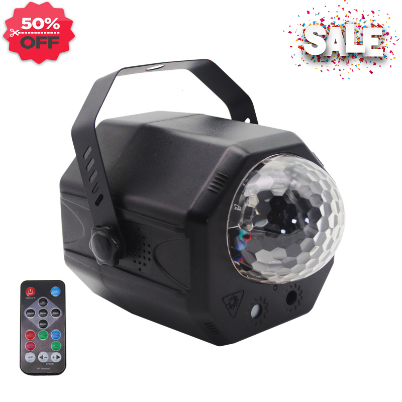 [ Hàng Hót 2021 ] ĐÈN LED LAZER MINI Cao Cấp,Đèn dành cho dân chơi, Đèn Laser Sân Khấu 60 Hiệu Ứng Pattern Magic Ball Có Điều Khiển,Đèn Chiếu Lazer Vũ Trường Phòng Bay Với Công Nghệ Chiếu Sáng Mới Nhất,Đèn Nháy Theo Nhạc,BH 12 Thang